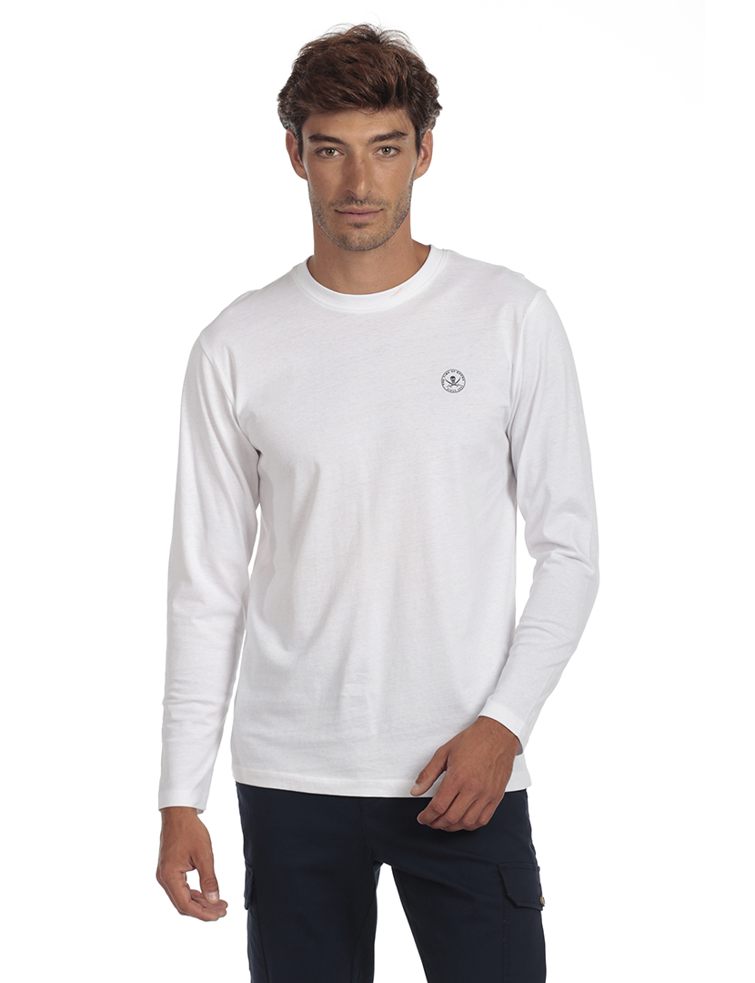 Pack 2 Camisolas Homem com Logotipo Branco e Azul