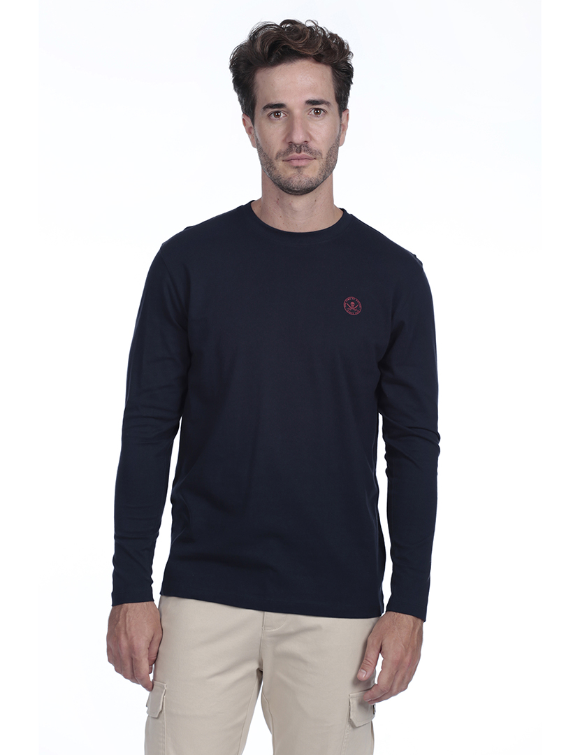 Pack 2 Camisolas Homem com Logotipo Branco e Azul