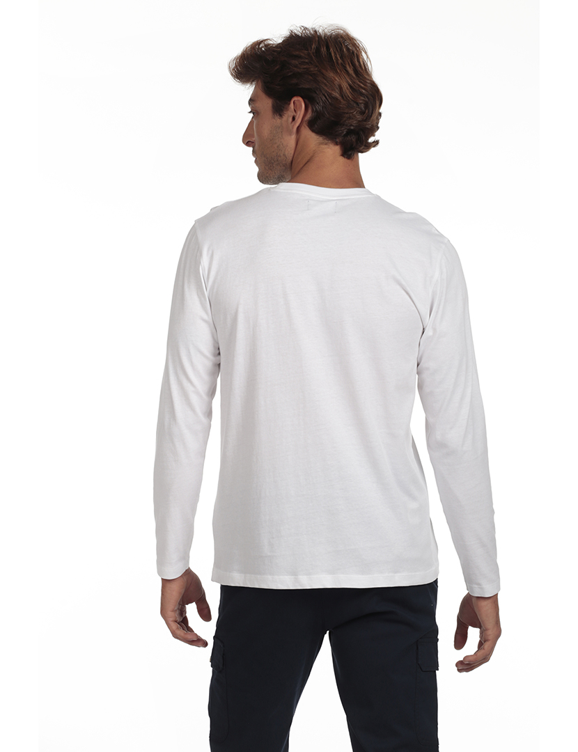 Pack 2 Camisolas Homem com Logotipo Branco e Azul