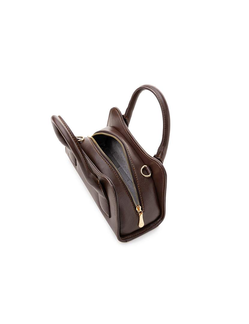 Mala de Mão Senhora Bergamo Castanho