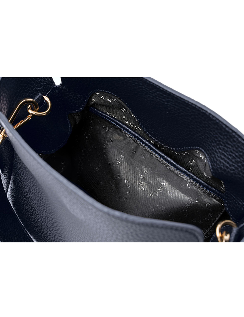 Mala de Mão Senhora Trieste Azul Marinho