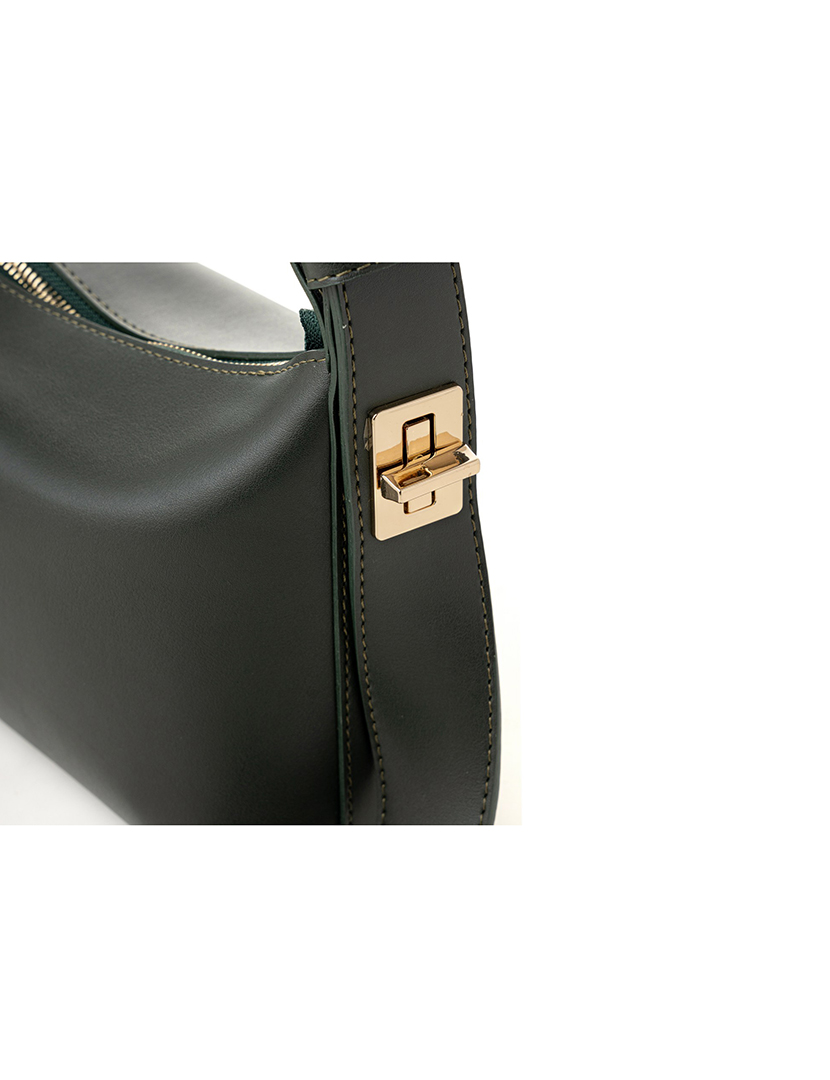 Mala Ombro Senhora Novara Verde Escuro