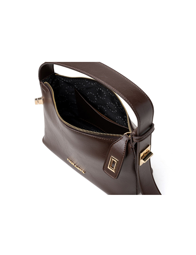 Mala Ombro Senhora Novara Castanho