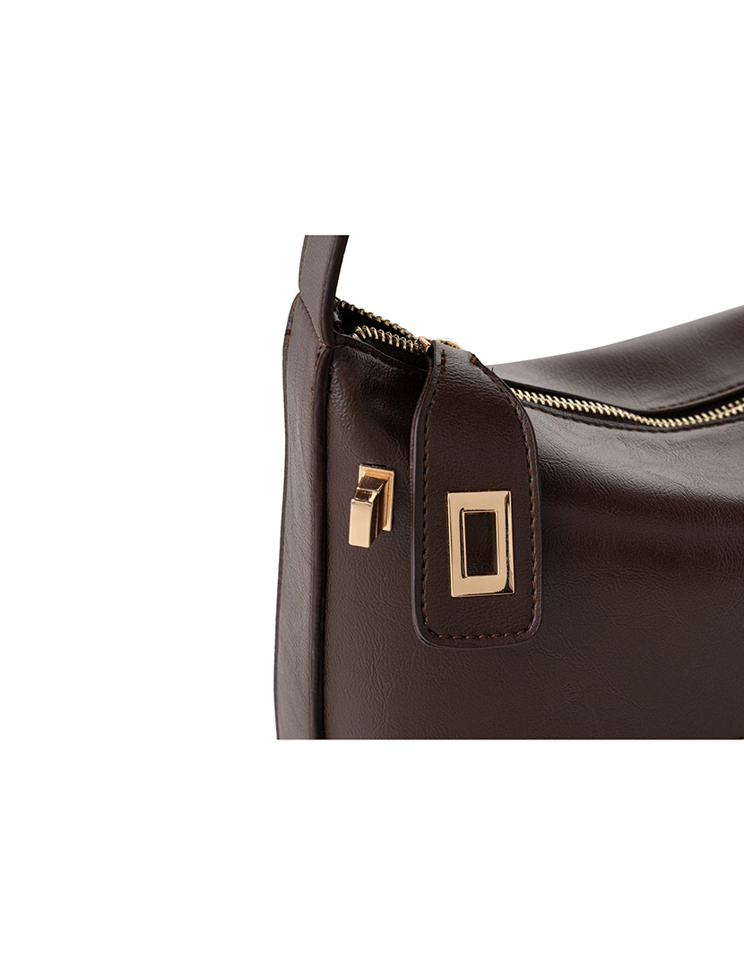 Mala Ombro Senhora Novara Castanho