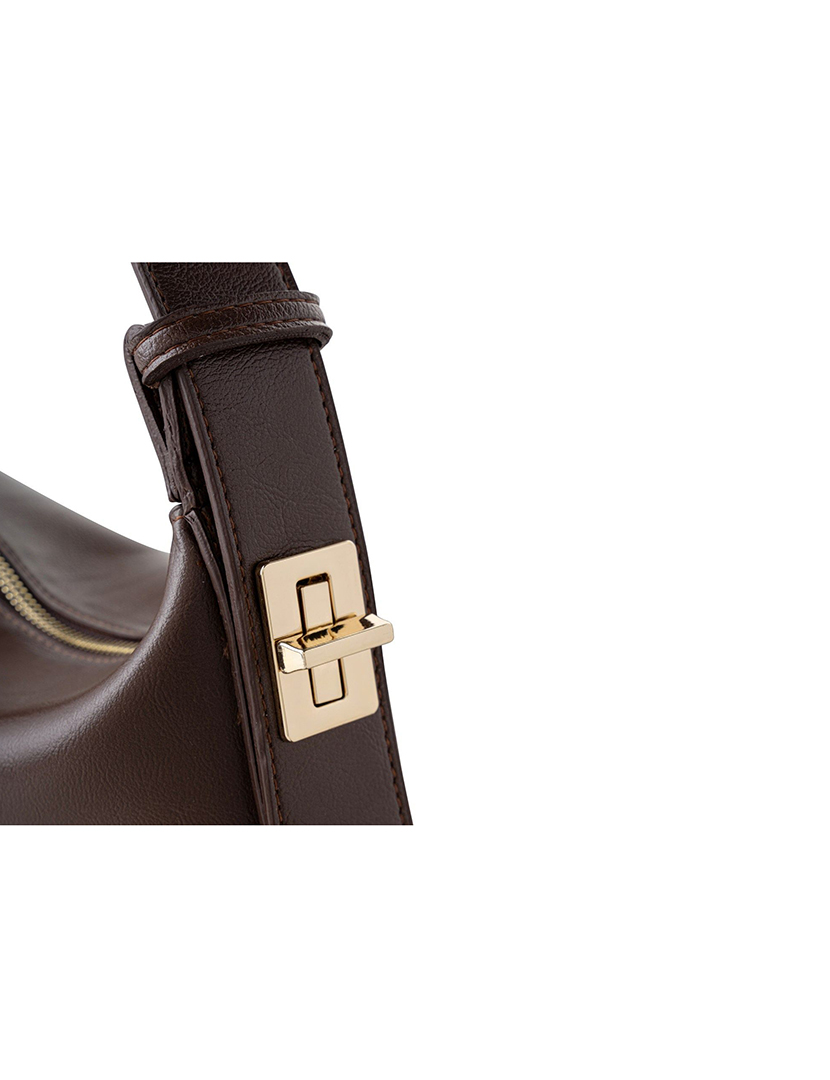 Mala Ombro Senhora Novara Castanho