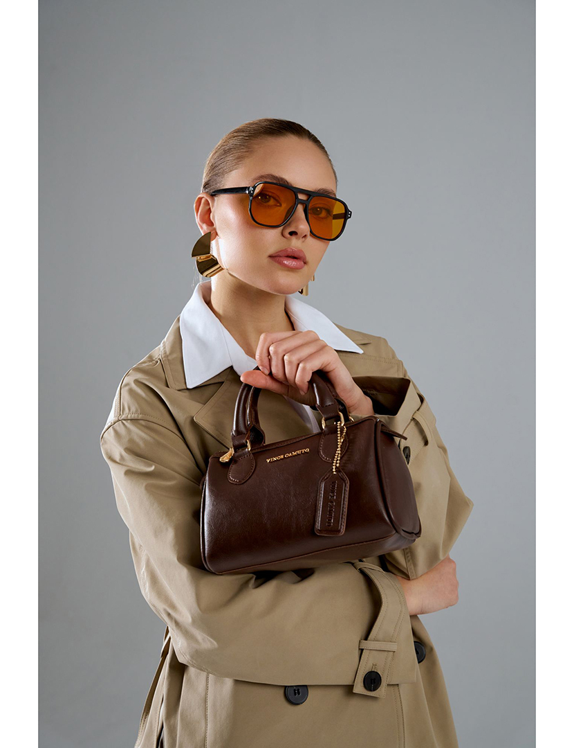 Mala de Mão Senhora Rimini Castanho