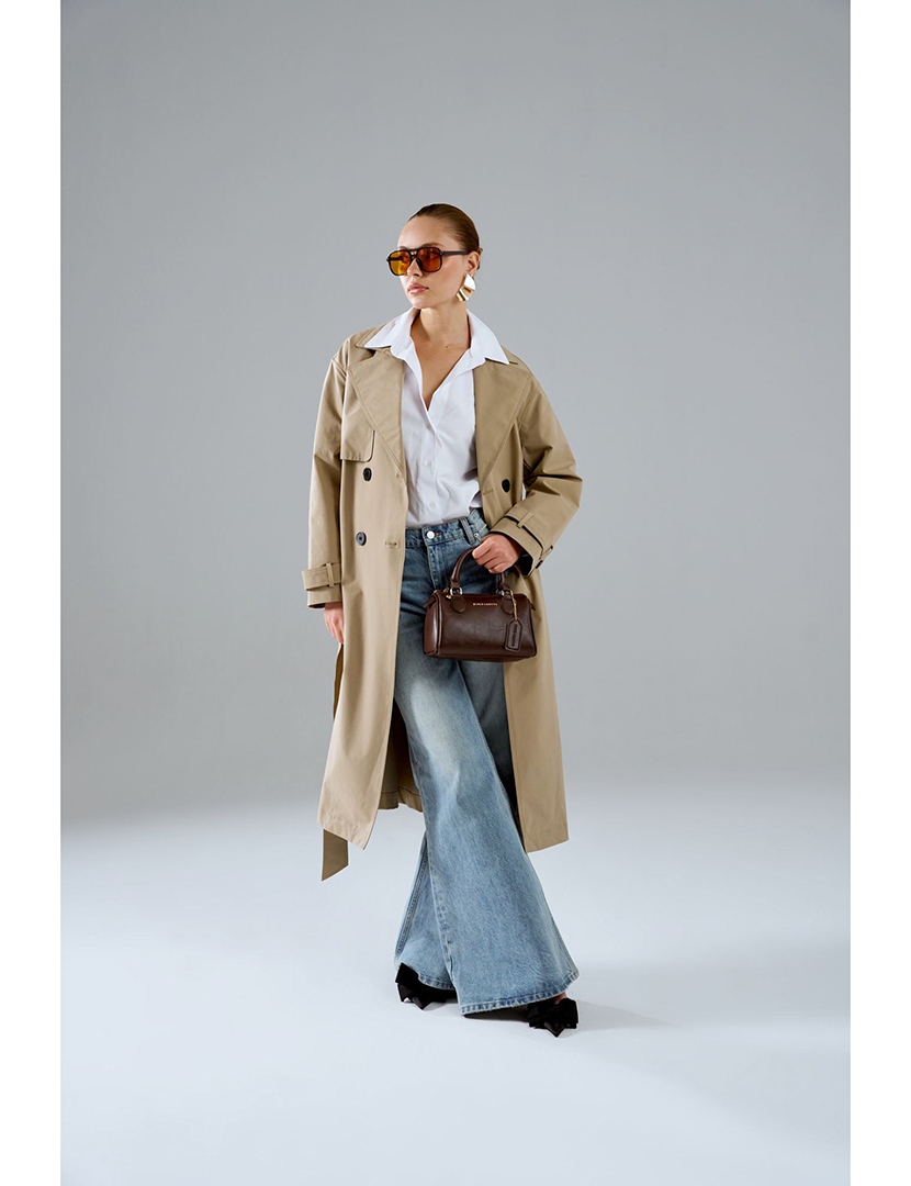 Mala de Mão Senhora Rimini Castanho