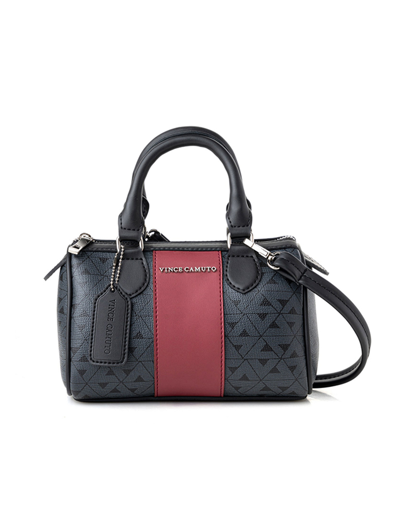 Mala de Mão Senhora Rimini Preto e Vermelho