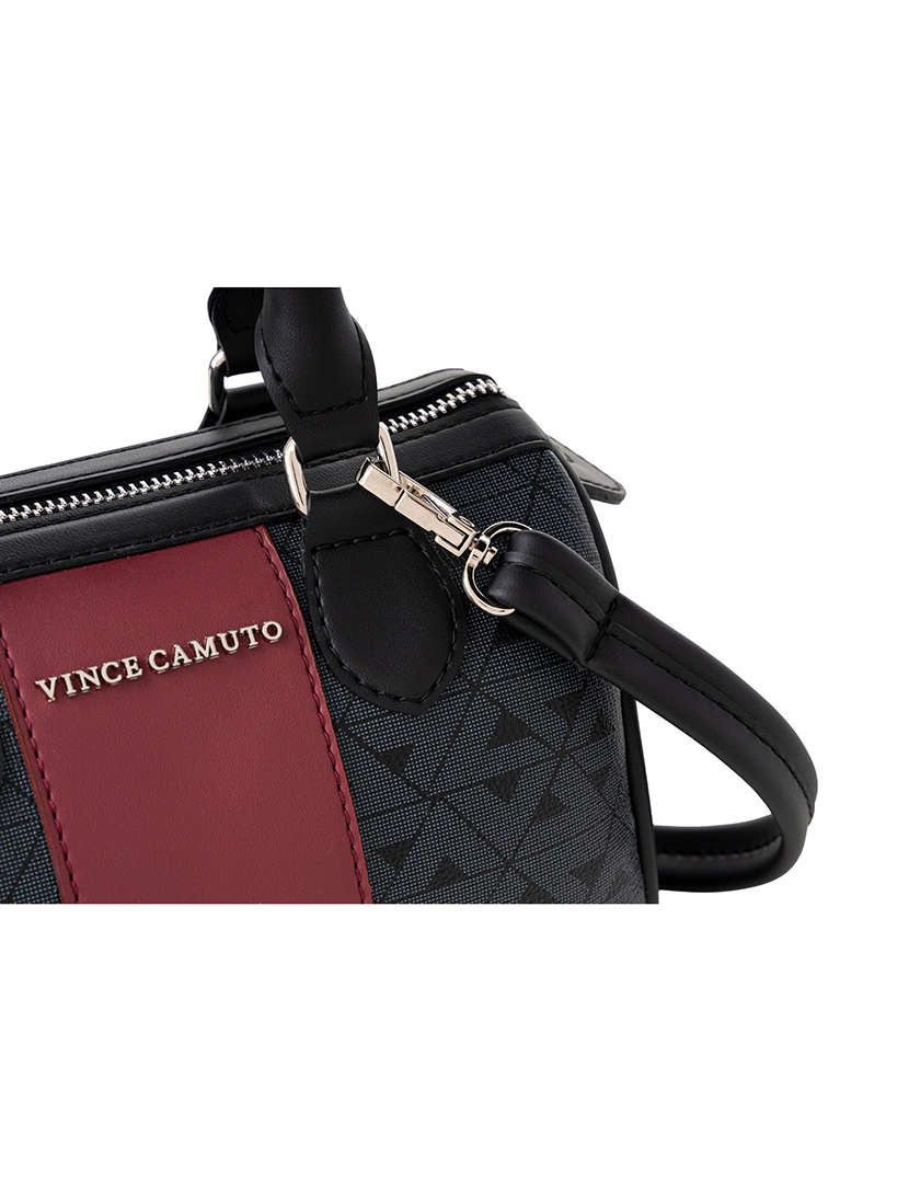 Mala de Mão Senhora Rimini Preto e Vermelho