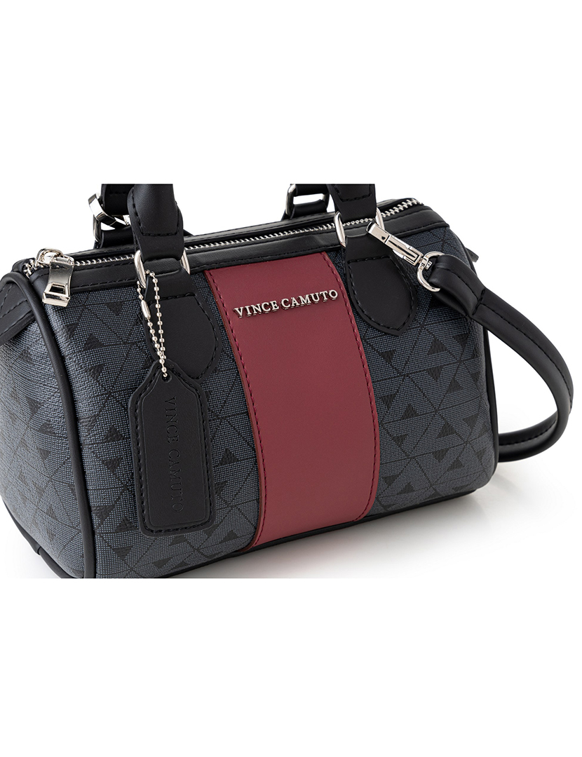 Mala de Mão Senhora Rimini Preto e Vermelho