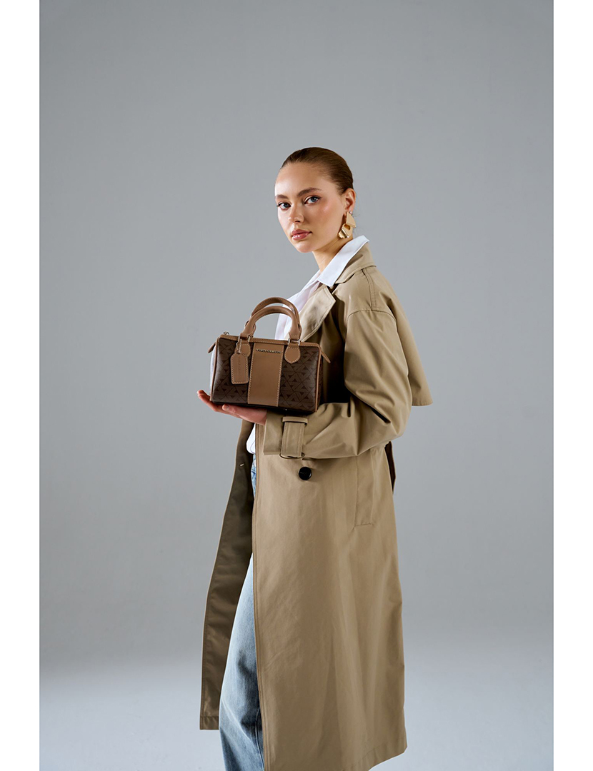 Mala de Mão Senhora Rimini Castanho