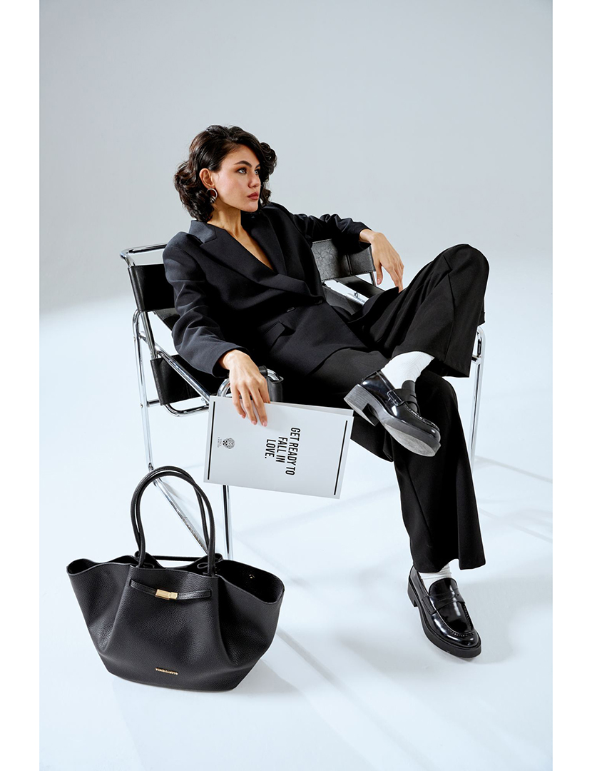 Tote Bag Senhora Prato Preto