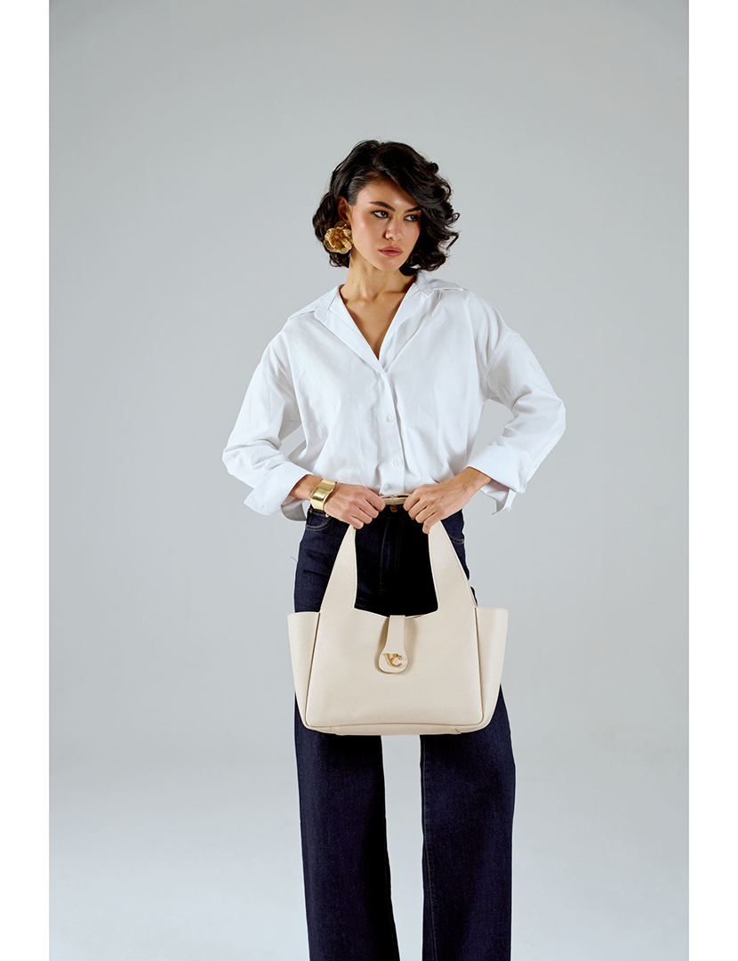 Tote Bag Senhora L'Aquila Bege