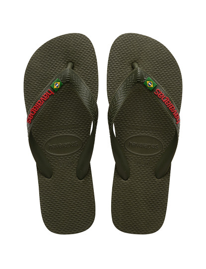 Havaianas Brasil Logo Verde