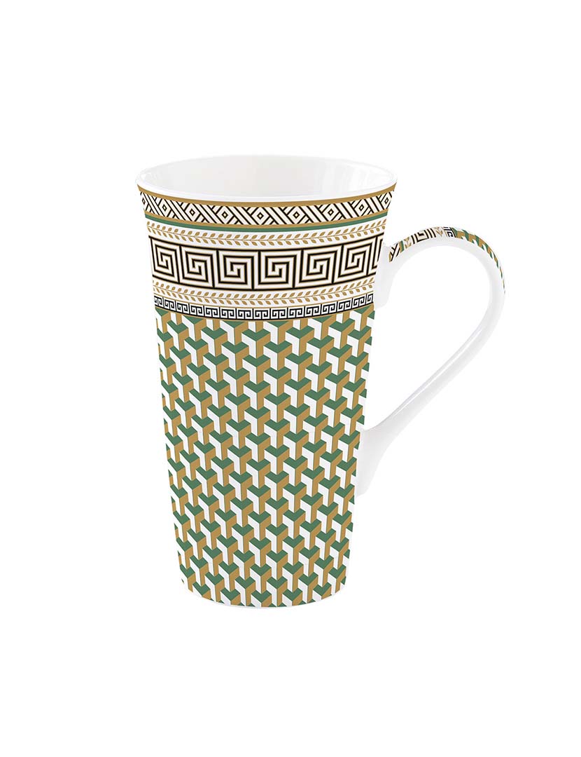 Caneca Fine China Alta Qualidade 600 ml Atmosp. Neoclassic