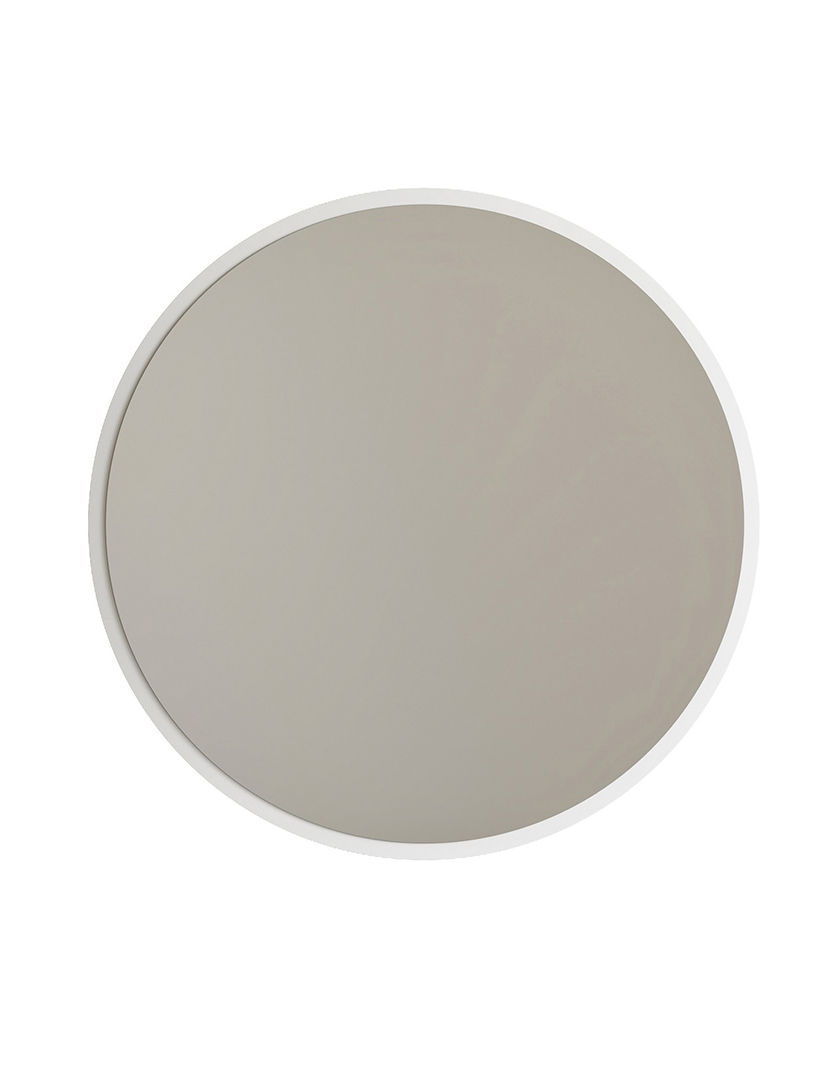 Espelho Dekoratif Yuvarlak Branco