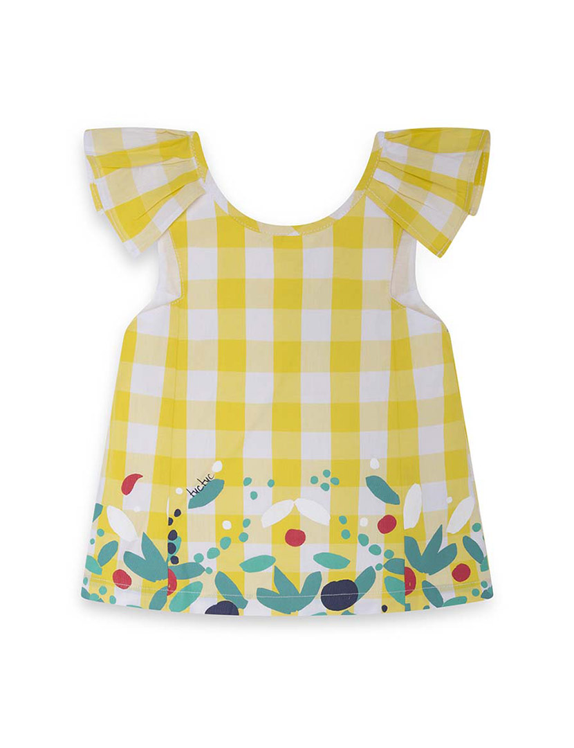 Túnica Menina Amarelo