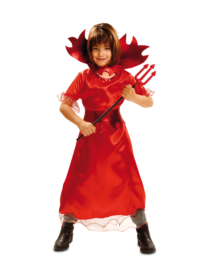 Disfarce Criança Diabo Vermelho