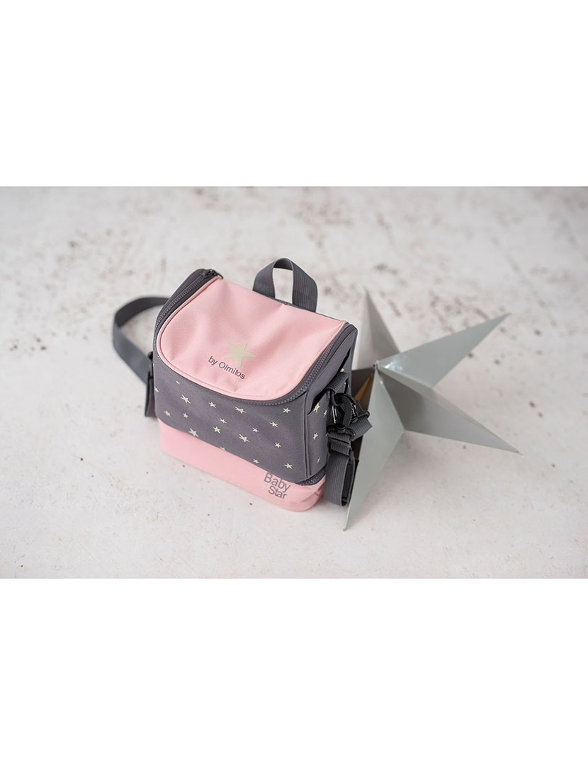 Bolsa Isotérmica Baby Star Rosa