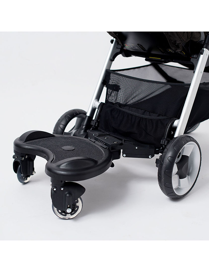 Scooter e Assento Infantil Preto