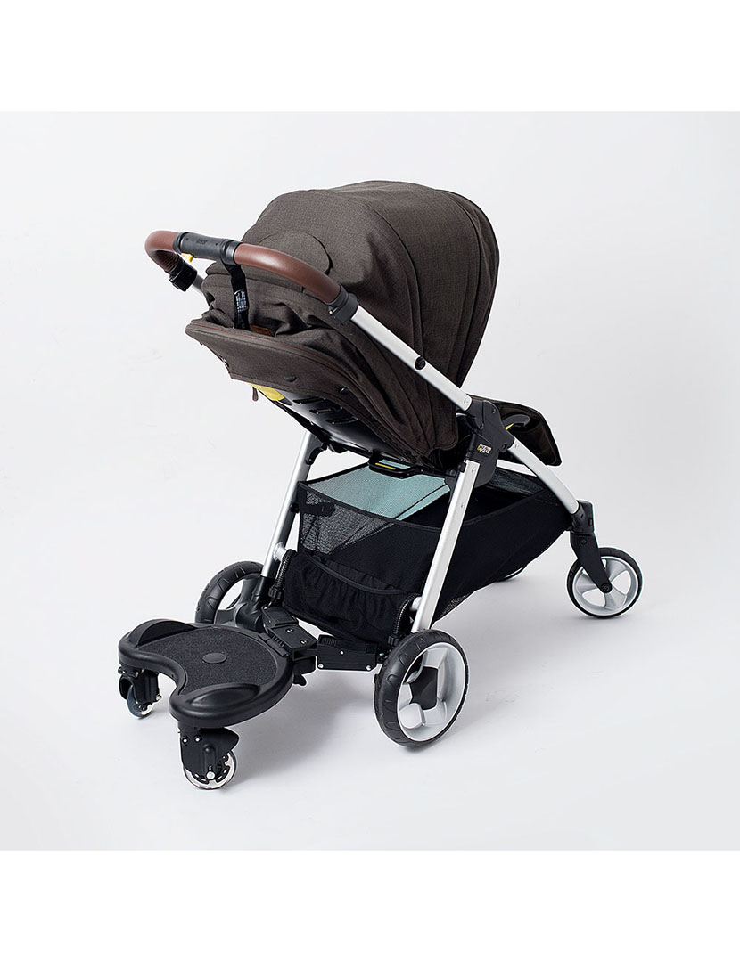 Scooter e Assento Infantil Preto