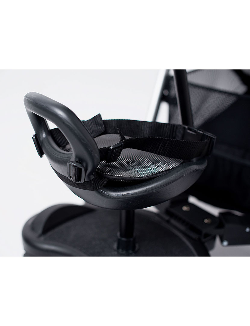 Scooter e Assento Infantil Preto