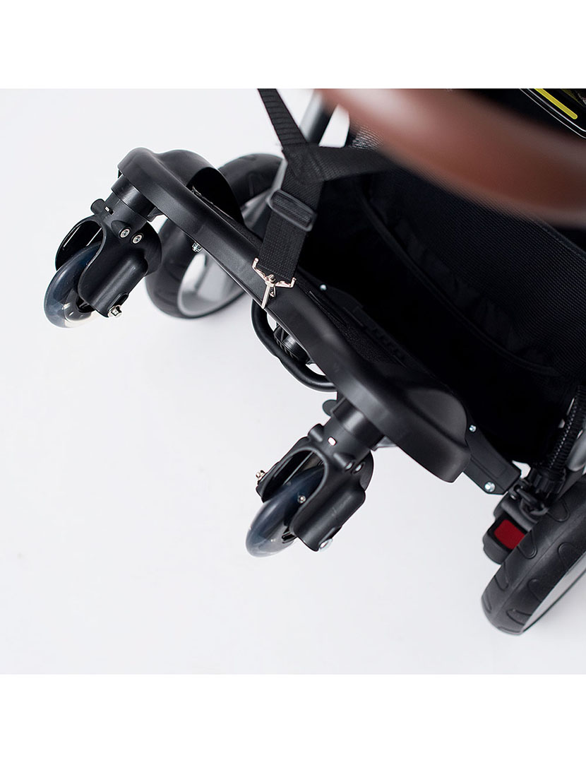 Scooter e Assento Infantil Preto