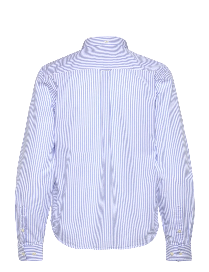 Camisa Senhora Regular Listrado Azul