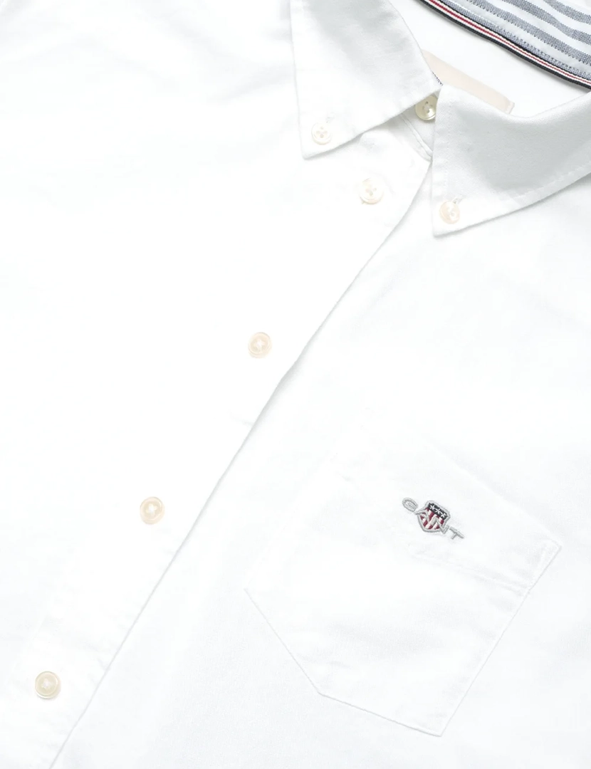 Camisa Senhora Regular Oxford Branco