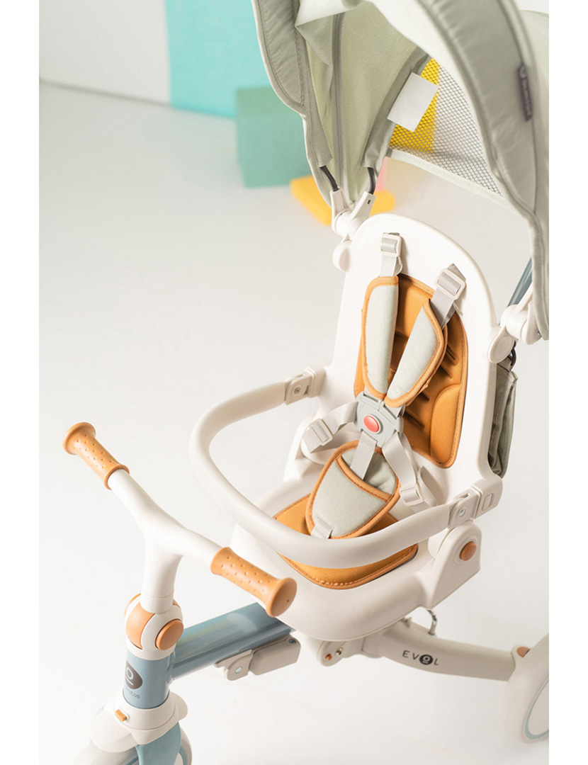 Triciclo Multifuncional Evol Azul