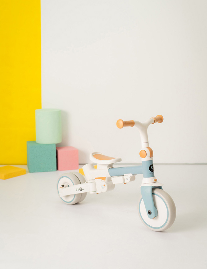 Triciclo Multifuncional Evol Azul