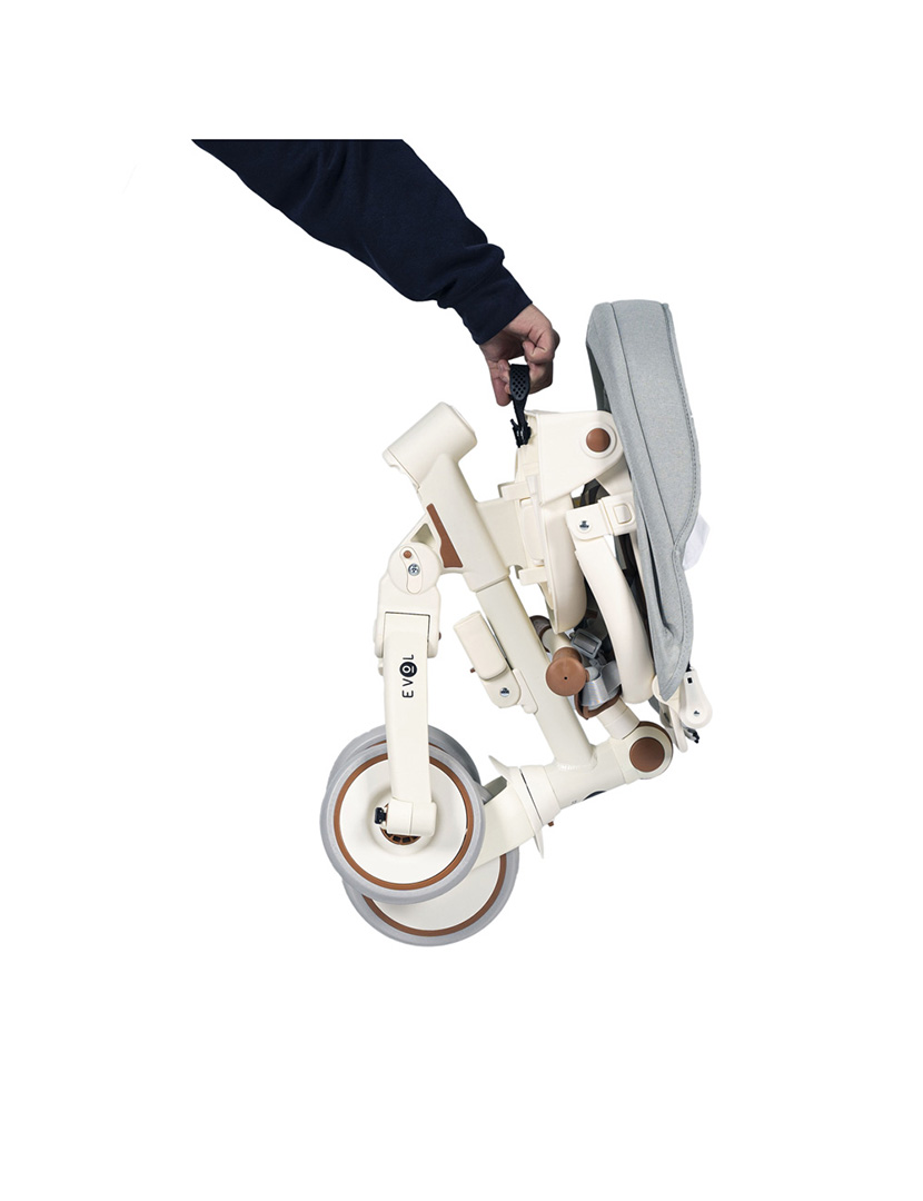 Triciclo Multifuncional Evol Branco