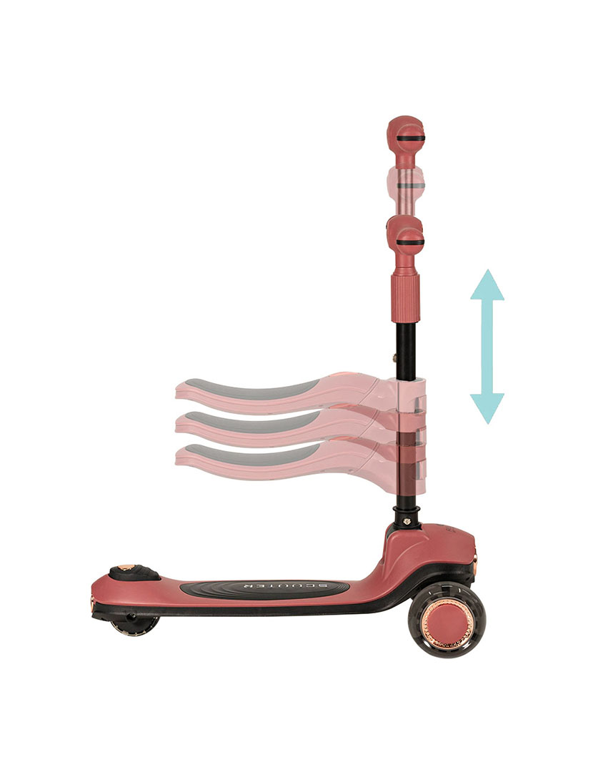 Scooter Evolutivo Vermelho