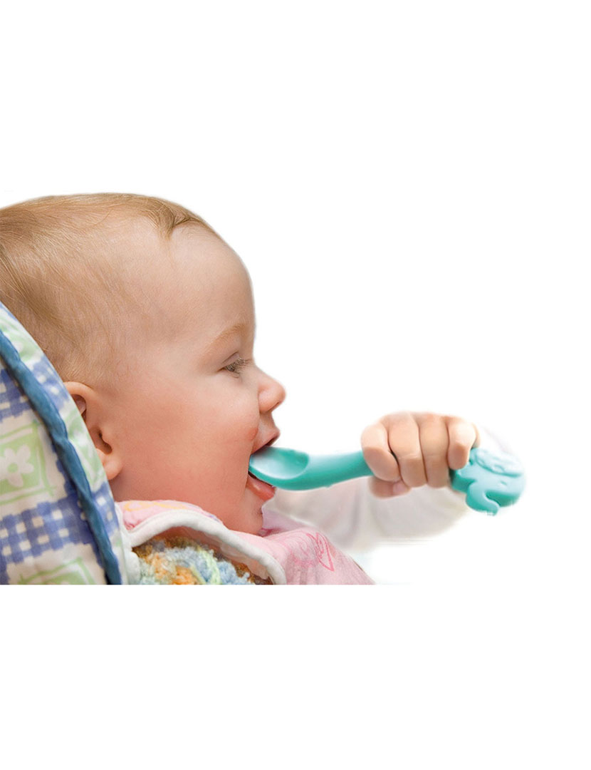 Colher Silicone Elefante