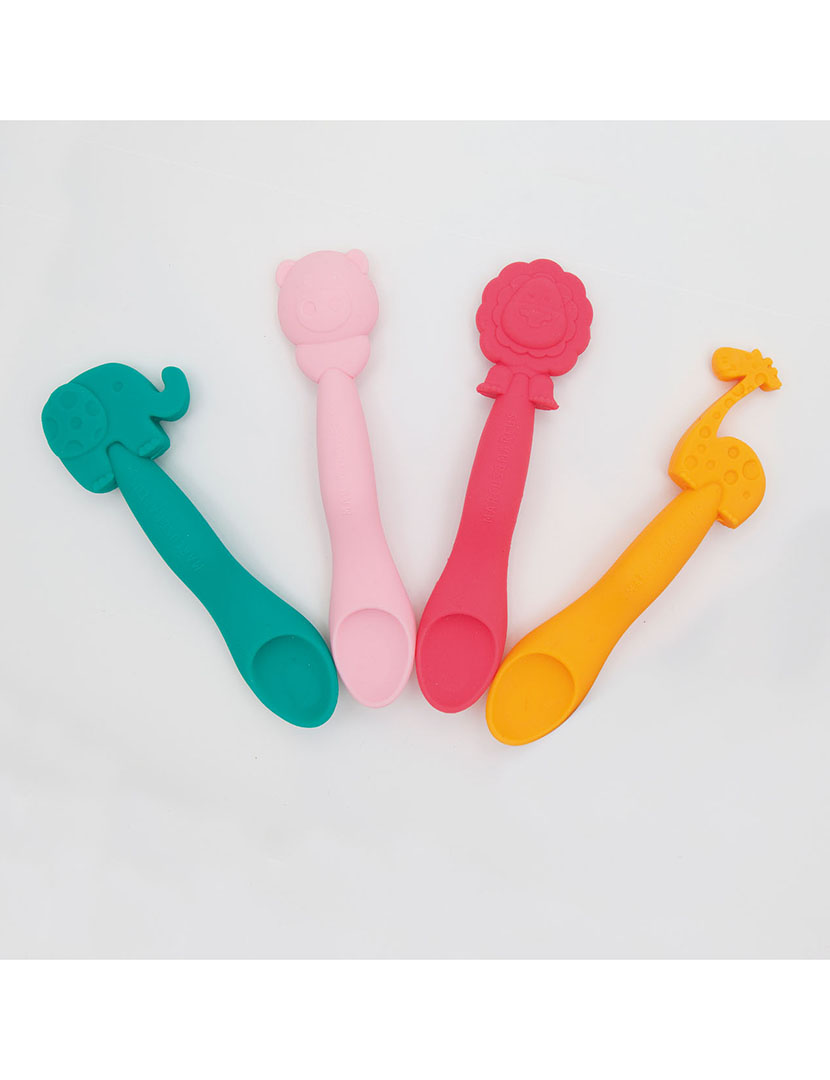 Colher Silicone Leão