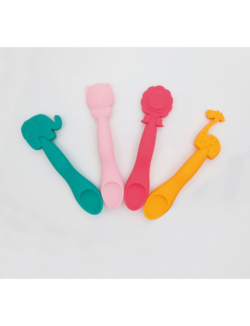 Colher Silicone Porco