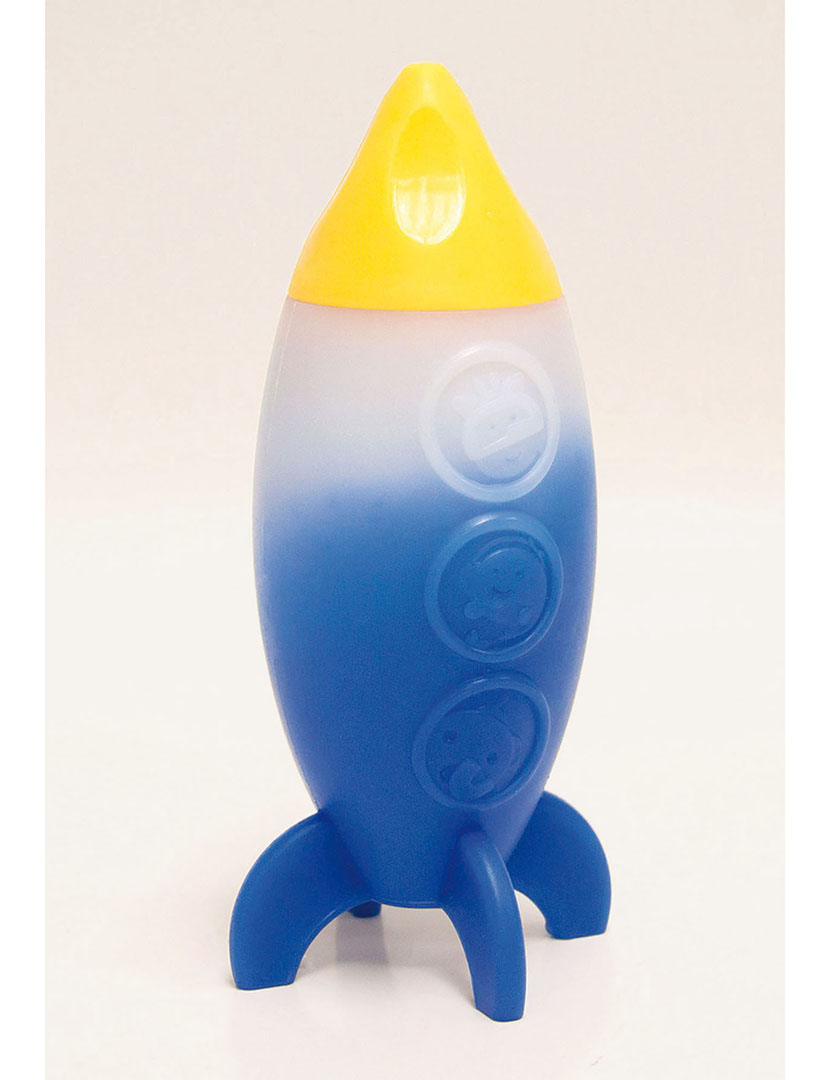 Brinquedo Banho Foguete Multicor