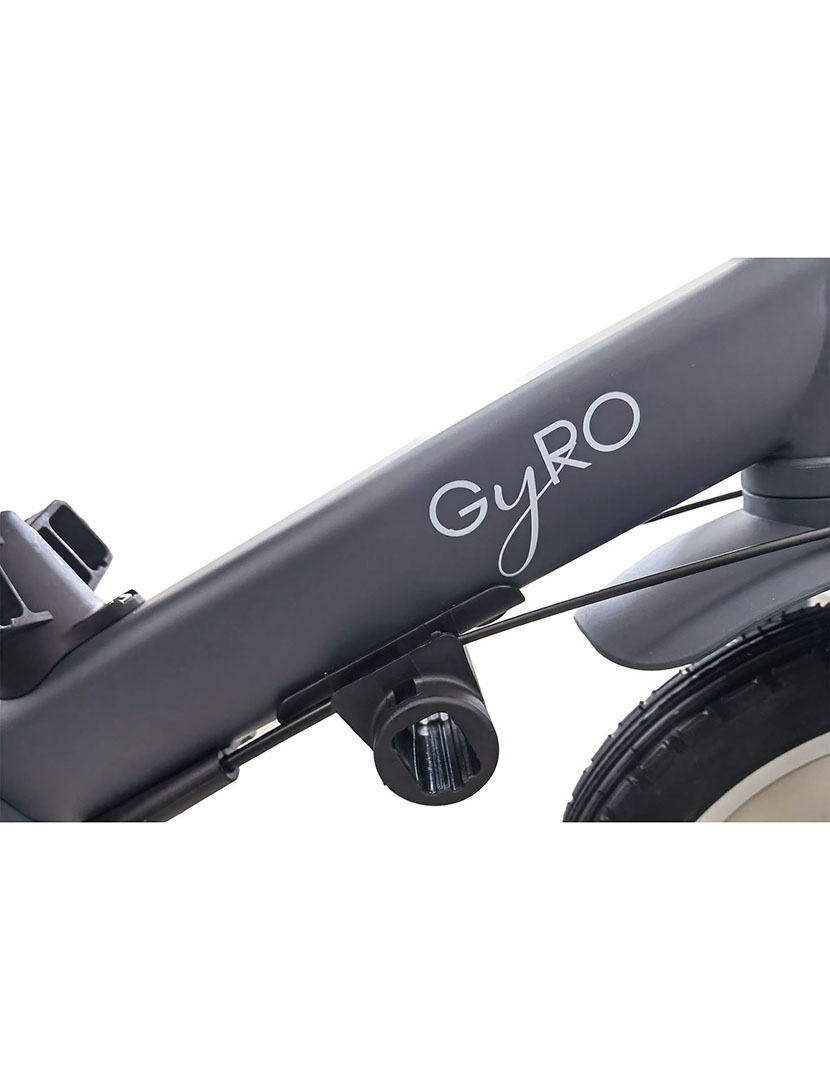 Triciclo Multifuncional Gyro Cinzento