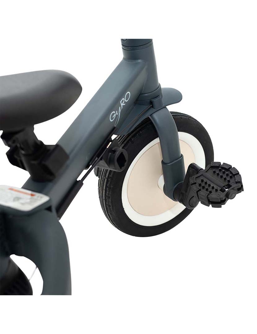 Triciclo Multifuncional Gyro Cinzento