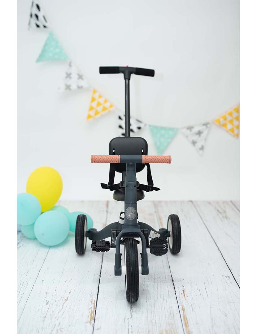 Triciclo Multifuncional Gyro Cinzento