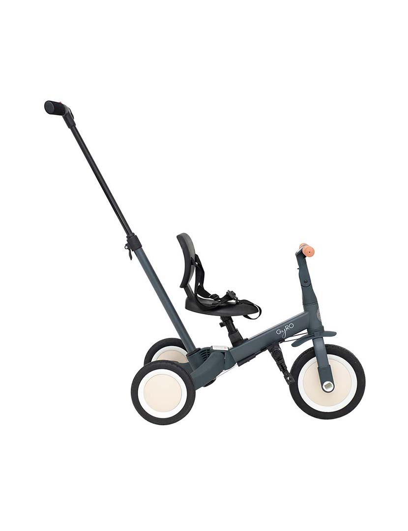 Triciclo Multifuncional Gyro Cinzento