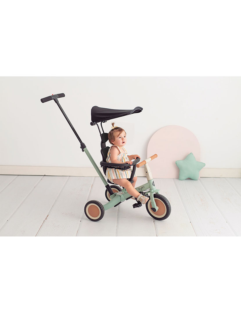 Triciclo Multifuncional Gyro+ Verde