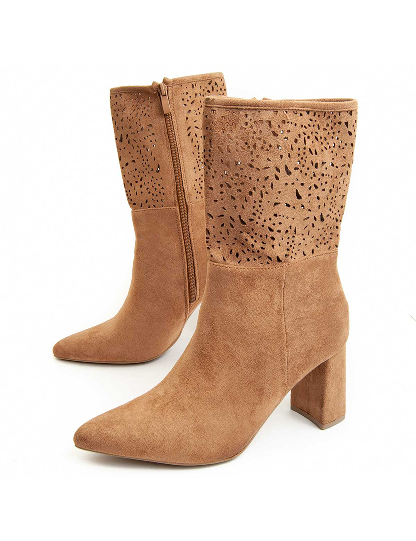 Botas de Salto Senhora Castanho