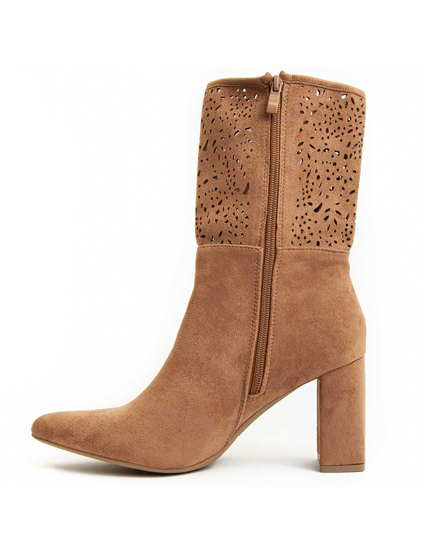 Botas de Salto Senhora Castanho