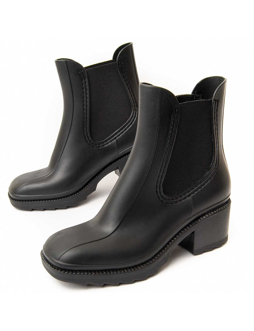 Botins com Salto Senhora Preto
