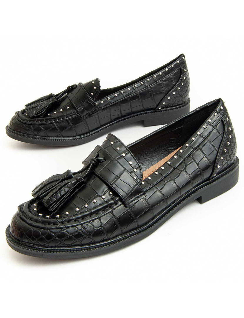Mocassins Senhora Preto