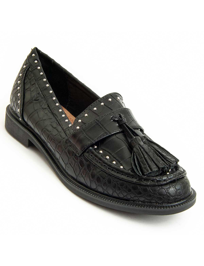 Mocassins Senhora Preto