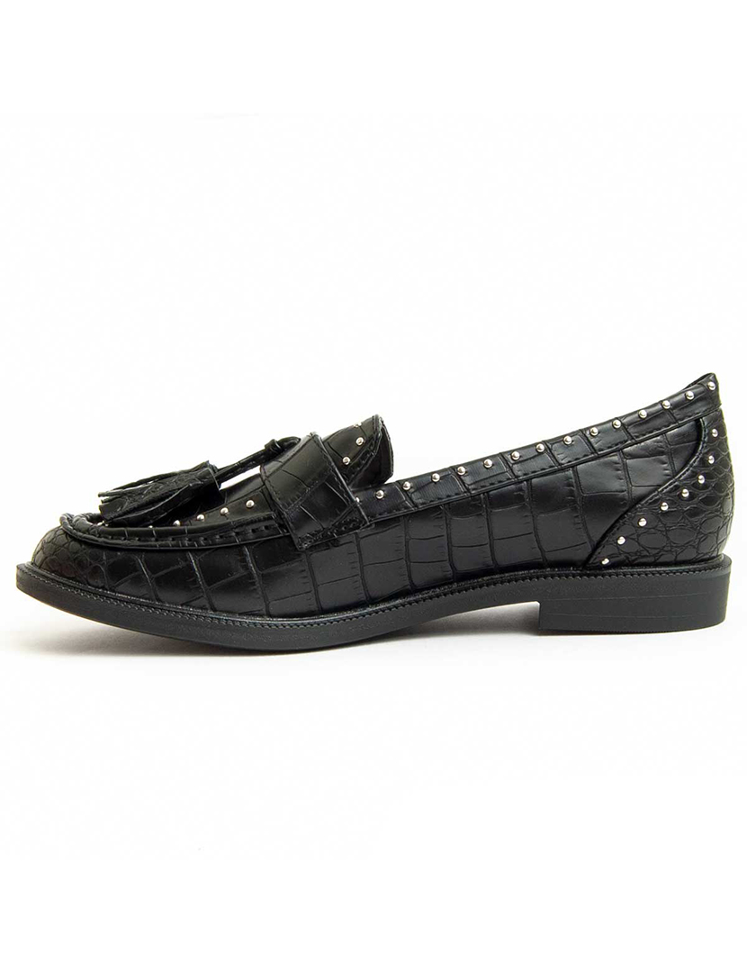 Mocassins Senhora Preto