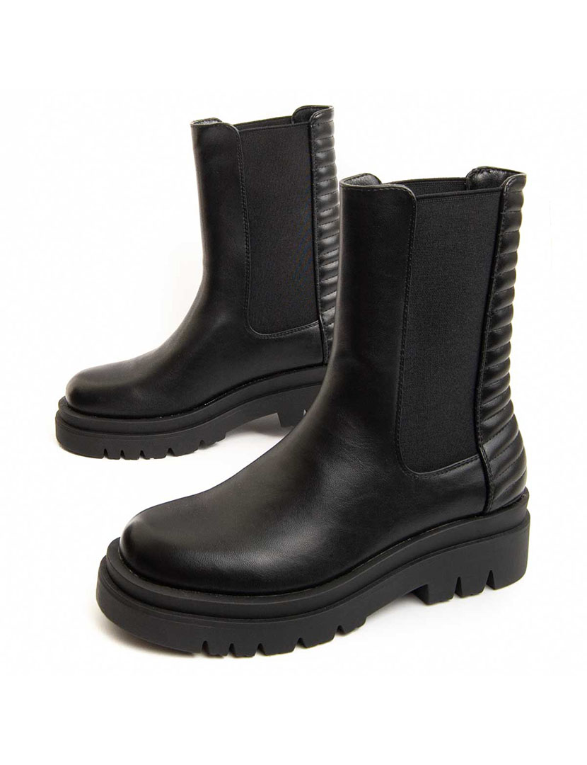 Botins de Plataforma Senhora Preto