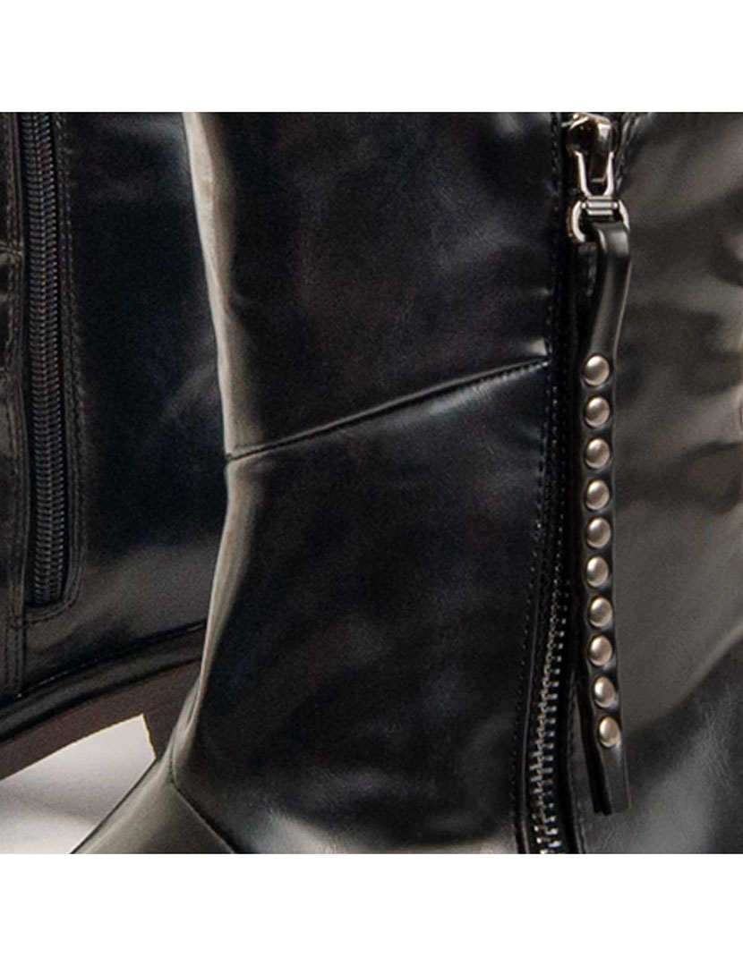 Botins com Salto Senhora Preto